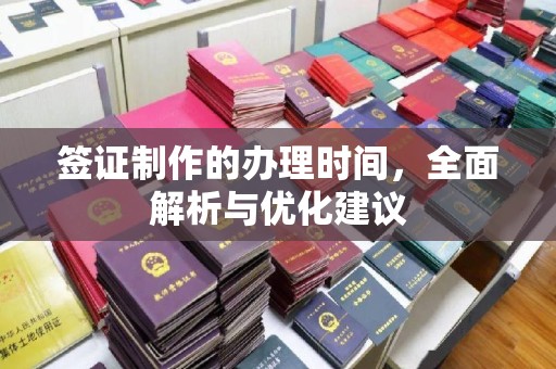 三亚签证制作的办理时间，全面解析与优化建议
